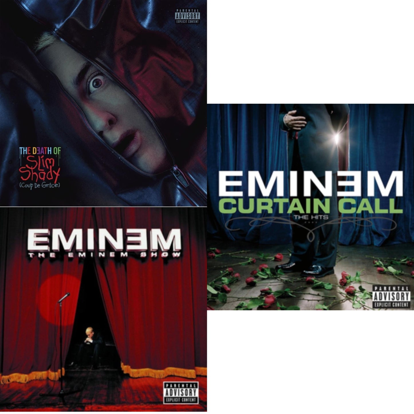 Eminem - Death Of Slim Shady (Coup De Grace) (X) & Curtain Call: Hits & Eminem Show - CD Bundle