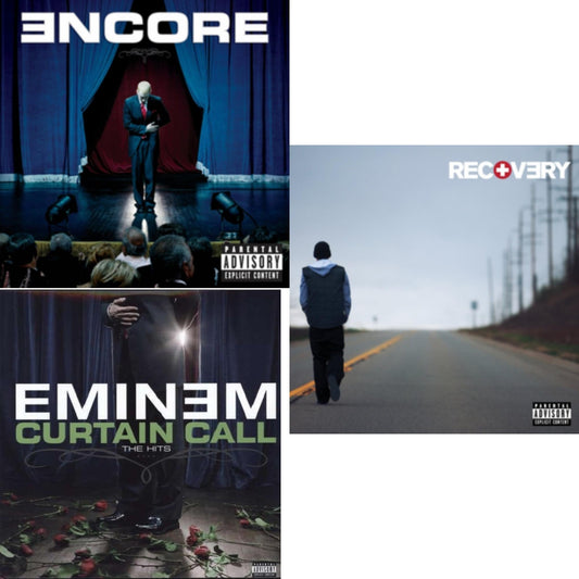 Eminem - Encore & Curtain Call: Hits & Recovery - LP Vinyl Bundle