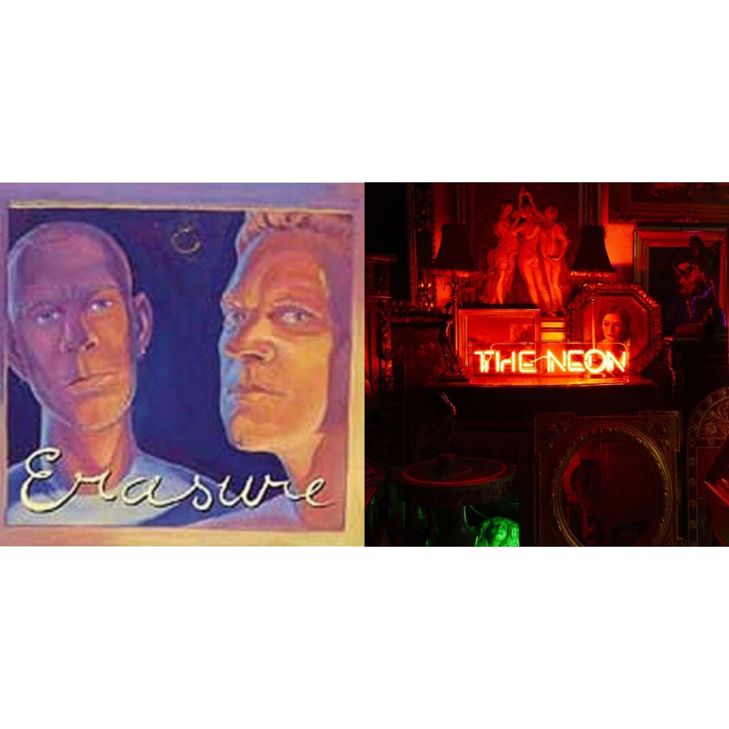 Erasure - Erasure (180G) & Neon - LP Vinyl Bundle