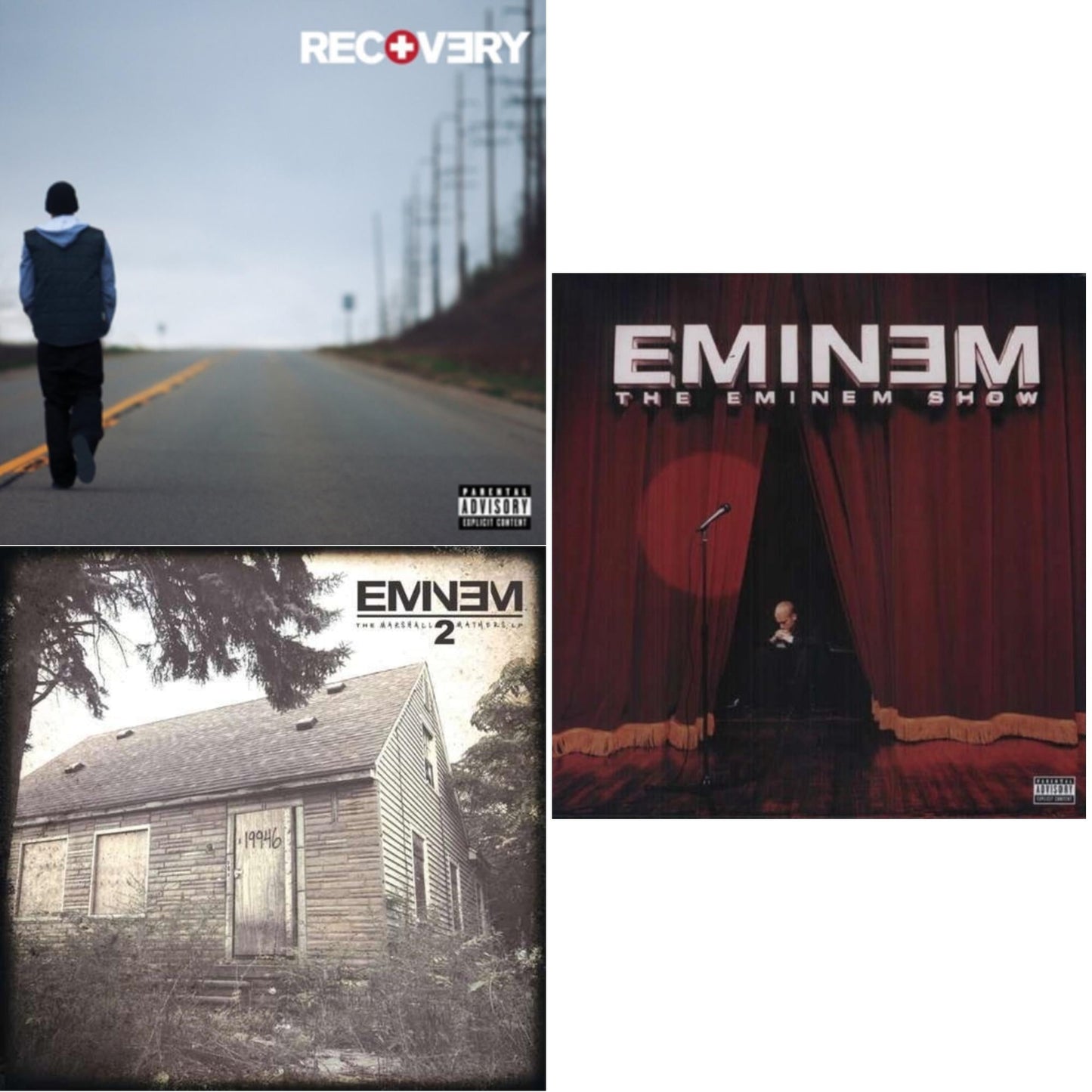 Eminem - Recovery & Marshall Mathers LP 2 & Eminem Show