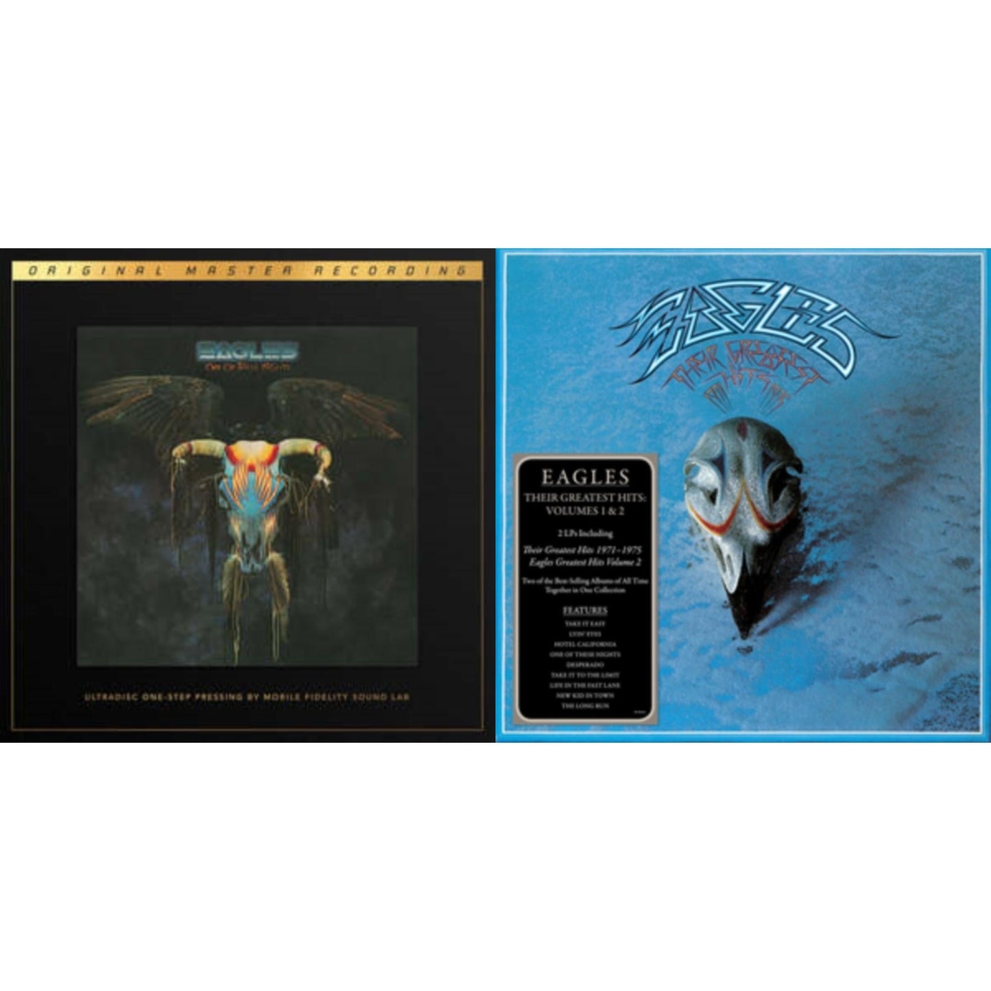 Eagles - Their Greatest Hits Vol.1 & 2 (2LP/180G) & One Of These Nights (2LP/180G/45RPM Supervinyl Ultradisc One-Step/Original Masters/Limited/Numbered)