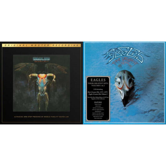 Eagles - Their Greatest Hits Vol.1 & 2 (2LP/180G) & One Of These Nights (2LP/180G/45RPM Supervinyl Ultradisc One-Step/Original Masters/Limited/Numbered)