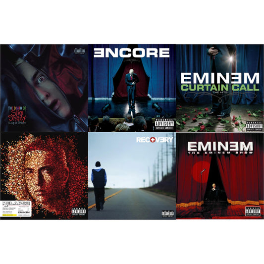 Eminem - Death Of Slim Shady (Coup De Grace) (X) & Encore & Curtain Call: Hits & Relapse & Recovery & Eminem Show - CD Bundle