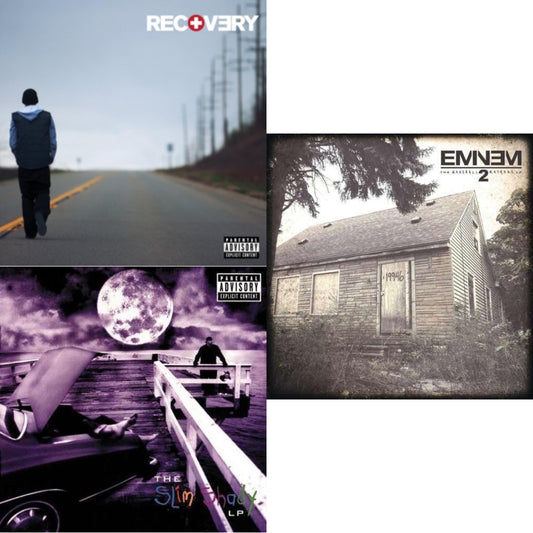 Eminem - Recovery & Marshall Mathers LP 2 & Slim Shady LP