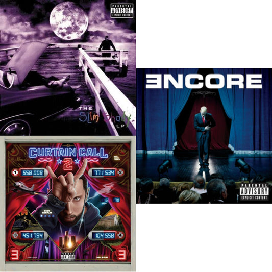 Eminem - Curtain Call 2 (2LP) & Encore & Slim Shady LP