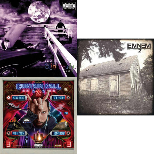 Eminem - Curtain Call 2 (2LP) & Marshall Mathers LP 2 & Slim Shady LP
