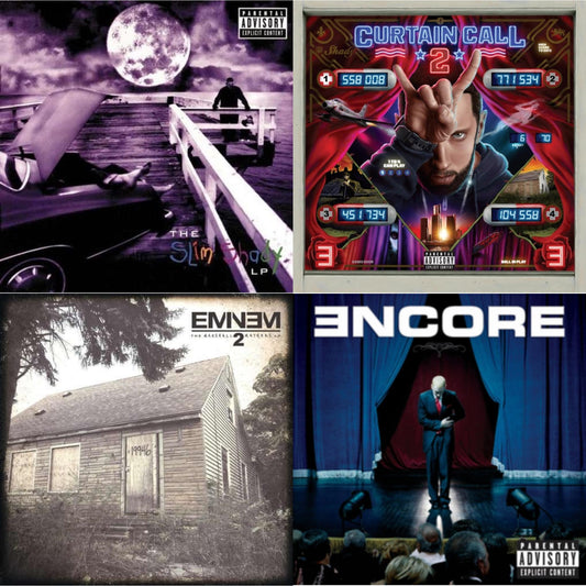 Eminem - Curtain Call 2 (2LP) & Encore & Marshall Mathers LP 2 & Slim Shady LP