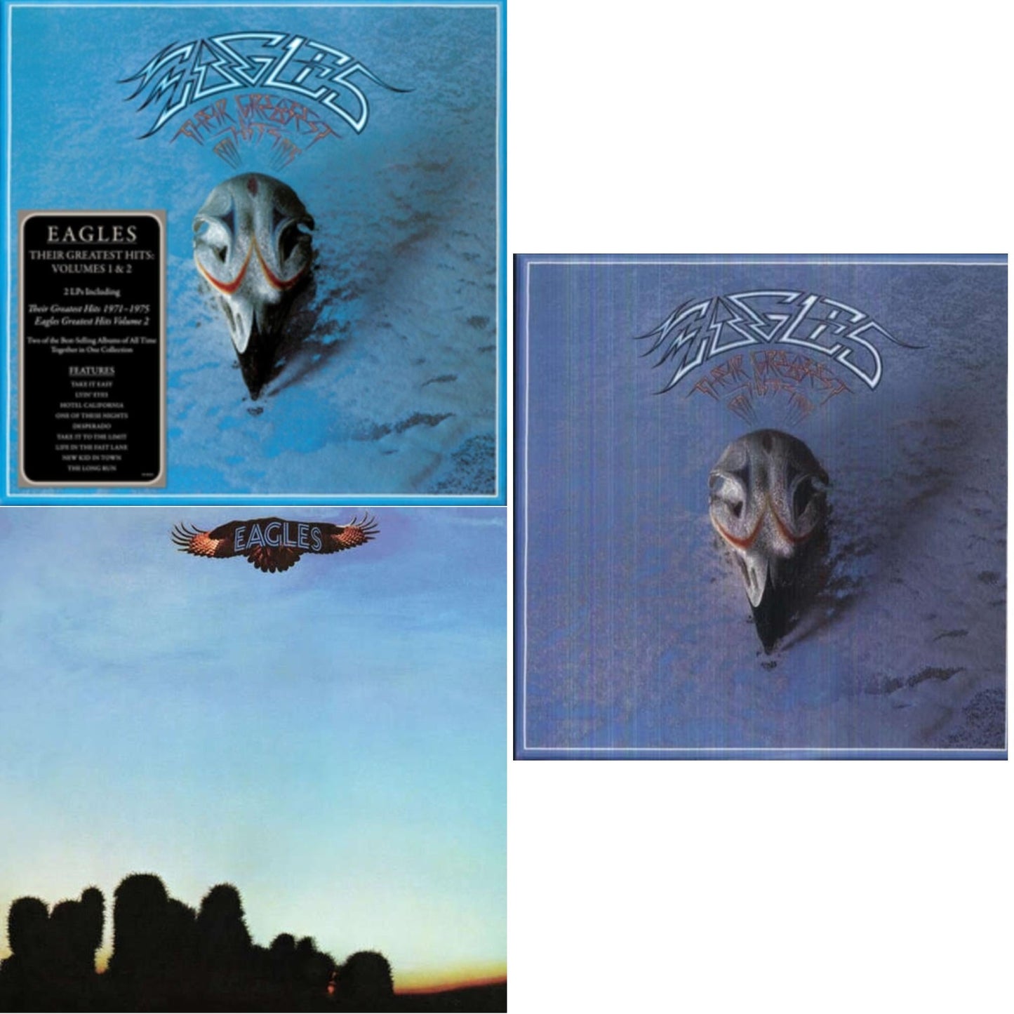 Eagles - Their Greatest Hits Vol.1 & 2 (2LP/180G) & Eagles & Their Greatest Hits 1971-1975