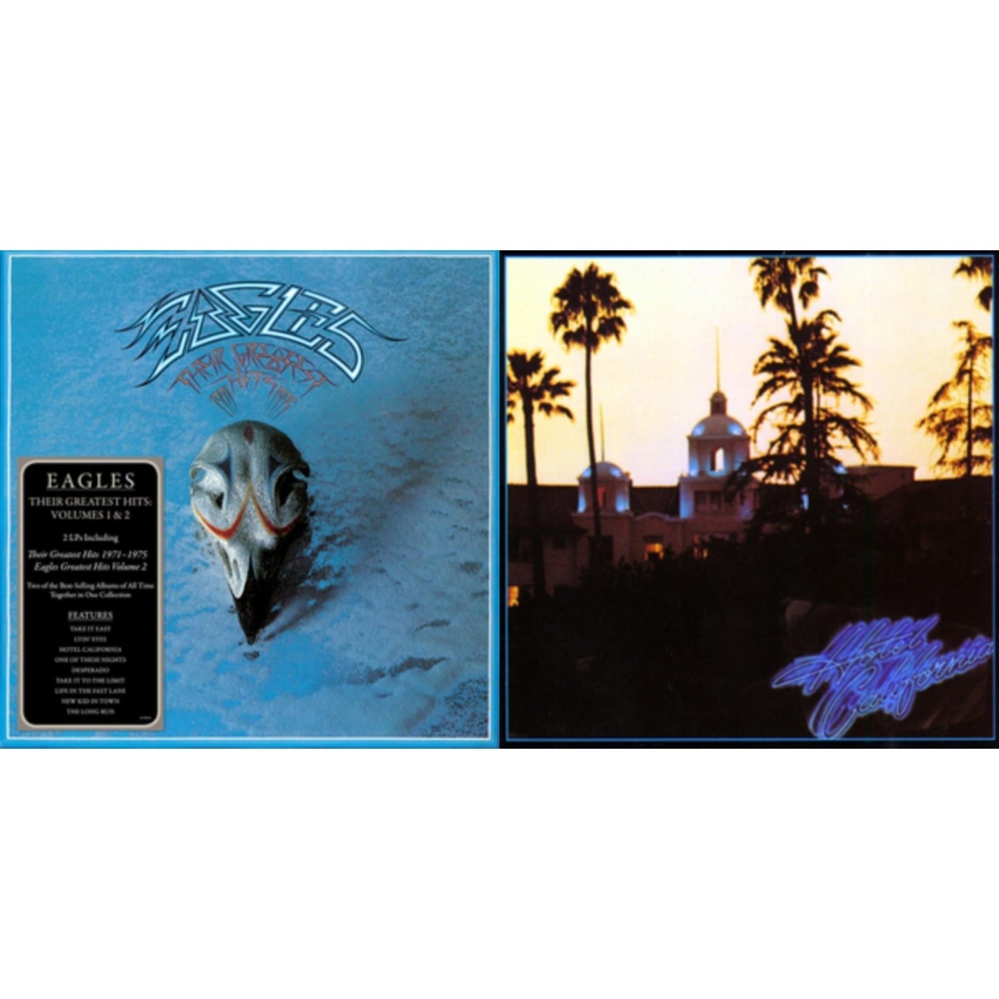 Eagles - Their Greatest Hits Vol.1 & 2 (2LP/180G) & Hotel California