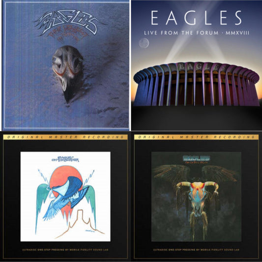 Eagles - Their Greatest Hits 1971-1975 & Live From The Forum Mmxviii (4LP/180G) & On The Border (2LP/180G/45RPM Supervinyl Ultradisc One-Step/Original Masters/Limited/Numbered) & One Of These Nights (2LP/180G/45RPM Supervinyl Ultradisc