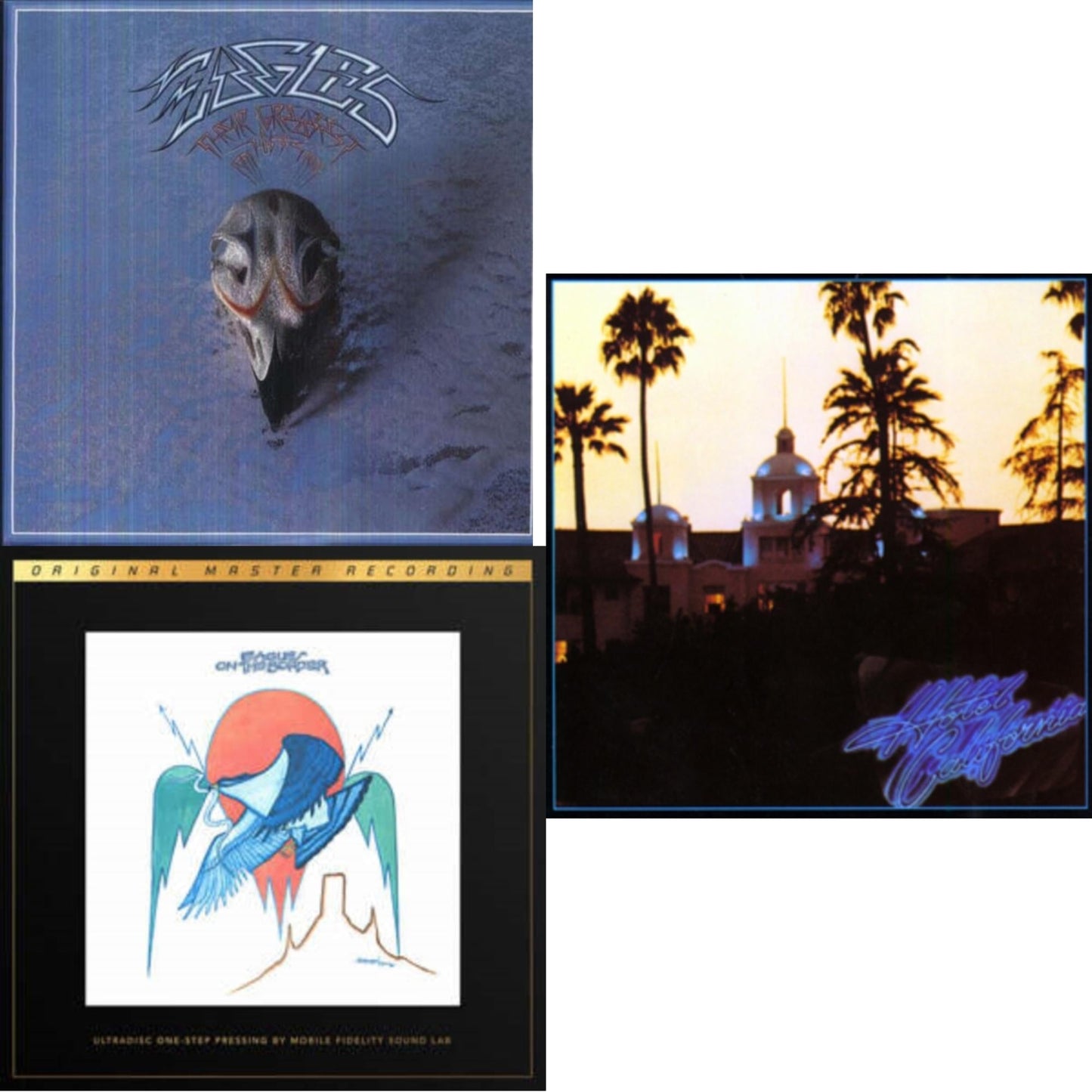 Eagles - Hotel California & Their Greatest Hits 1971-1975 & On The Border (2LP/180G/45RPM Supervinyl Ultradisc One-Step/Original Masters/Limited/Numbered)