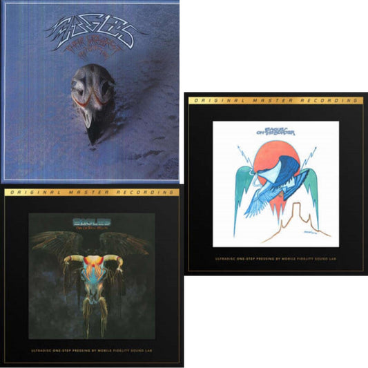 Eagles - Their Greatest Hits 1971-1975 & On The Border (2LP/180G/45RPM Supervinyl Ultradisc One-Step/Original Masters/Limited/Numbered) & One Of These Nights (2LP/180G/45RPM Supervinyl Ultradisc One-Step/Original Masters/Limited/Numbered)