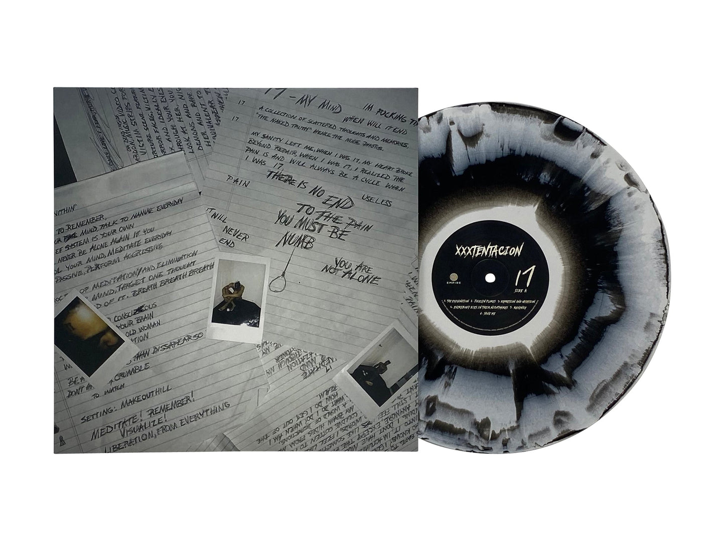 XXXTentacion - 17 (Limited Edition Black and White Colored Vinyl) Vinyl Record