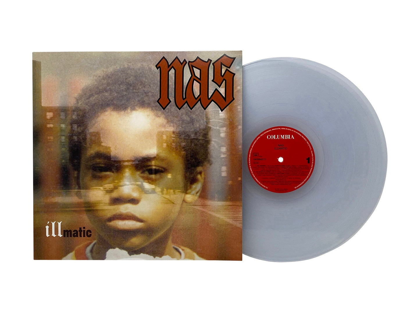 Nas - Illimatic  (Limited Edition Clear Colored Vinyl) Vinyl Record