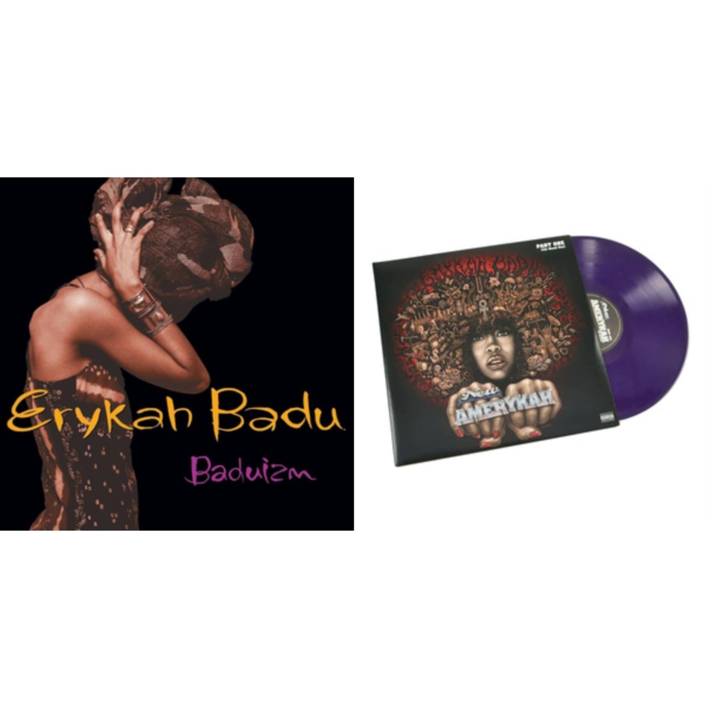 Erykah Badu - New Amerykah Part One (4Th World War) (Purple Vinyl/2LP) & Baduizm