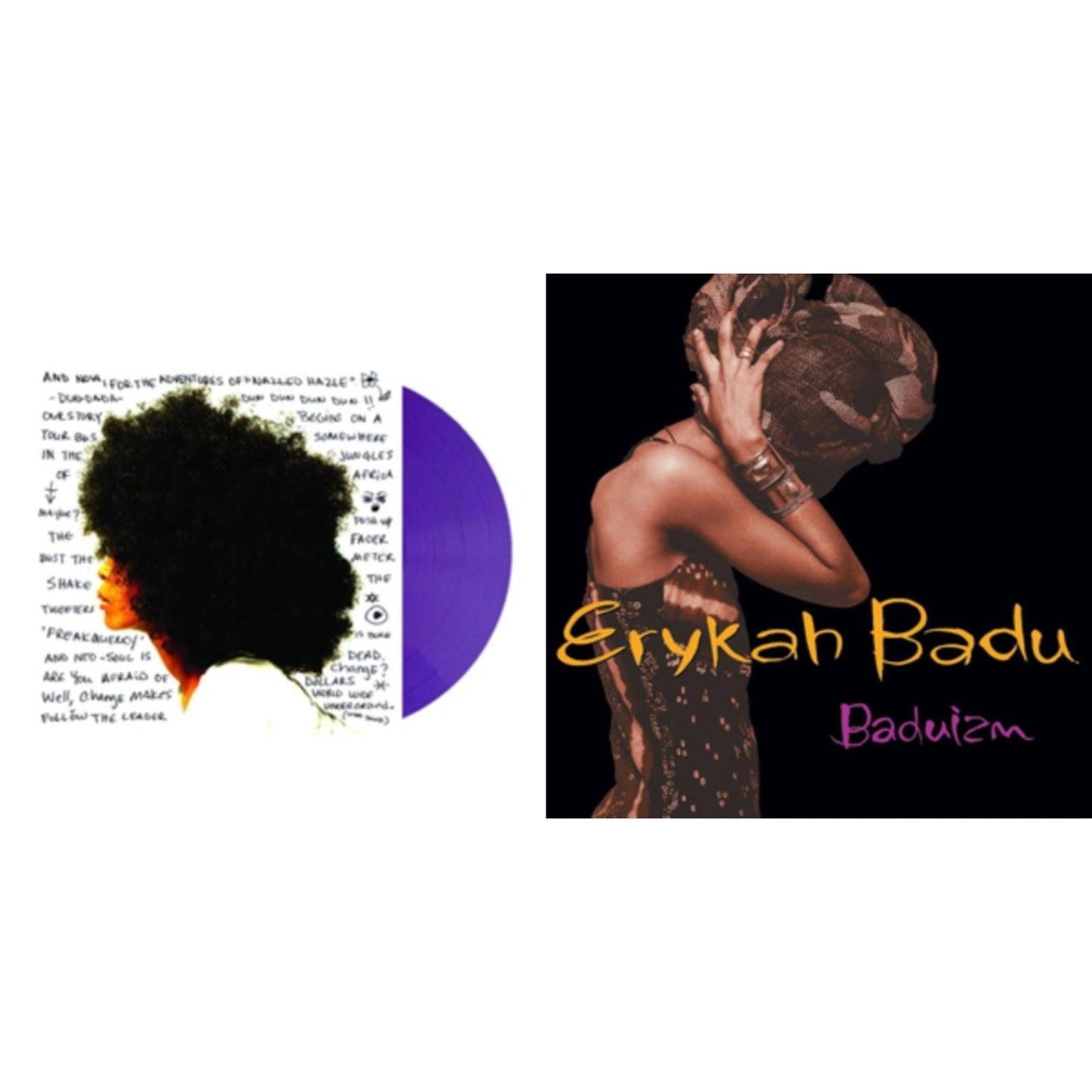 Erykah Badu - Worldwide Underground (Purple LP Vinyl) & Baduizm