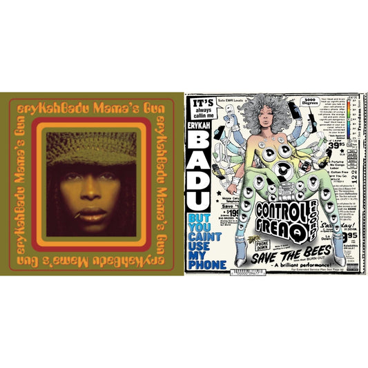 Erykah Badu - But You Caint Use My Phone (Purple LP Vinyl) & Mama's Gun