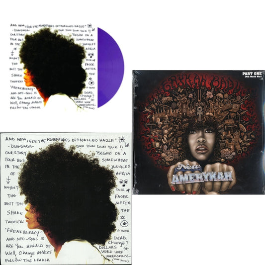 Erykah Badu - Worldwide Underground (Purple LP Vinyl) & Worldwide Underground & New Amerykah Part 1: 4Th World War