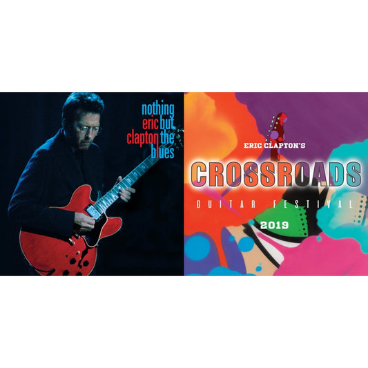 Eric Clapton - Nothing But The Blues (2LP/2CD/Blu-Ray/Book/Extras) & Eric Clapton's Crossroads Guitar Festival 2019 (6LP)