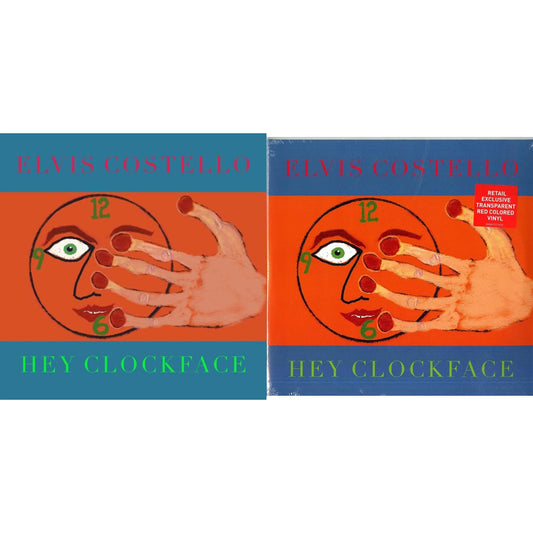Elvis Costello - Hey Clockface (2LP) & Hey Clockface (Transparent Red Vinyl/2LP) (I)