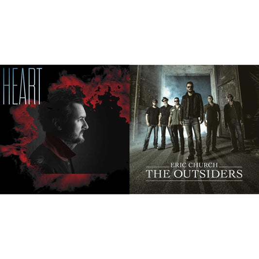 Eric Church - Heart & Outsiders (Blue Vinyl/2LP)
