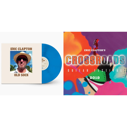 Eric Clapton - Old Sock (2LP/Blue Vinyl) & Eric Clapton's Crossroads Guitar Festival 2019 (6LP)