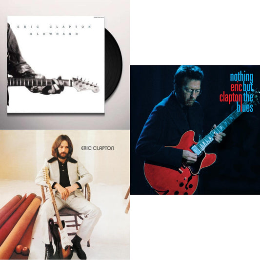 Eric Clapton - Nothing But The Blues (2LP/2CD/Blu-Ray/Book/Extras) & Slowhand (35Th Anniversary) & Eric Clapton