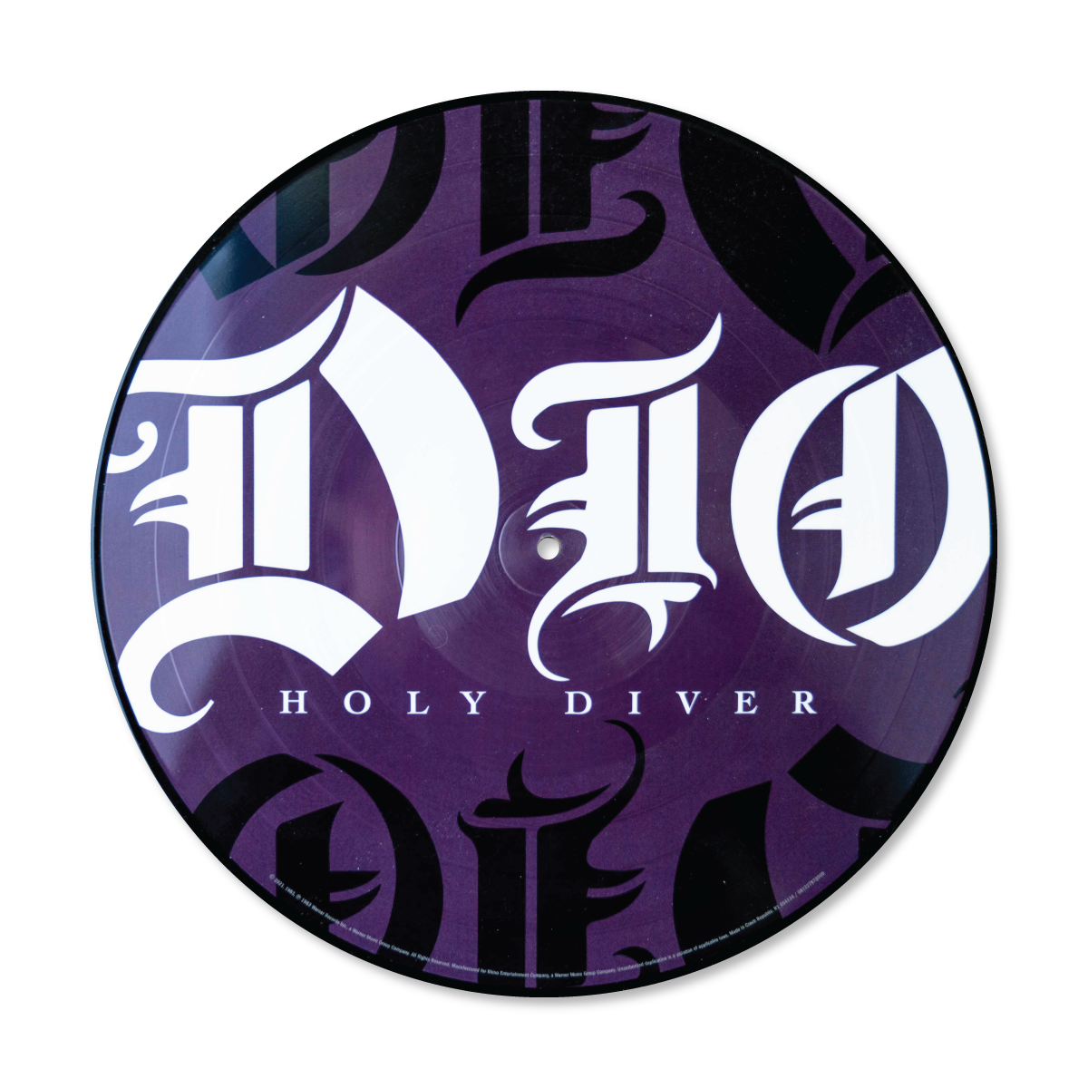 Dio Holy Diver Exclusive Vinyl Record Picture Disc Reissue