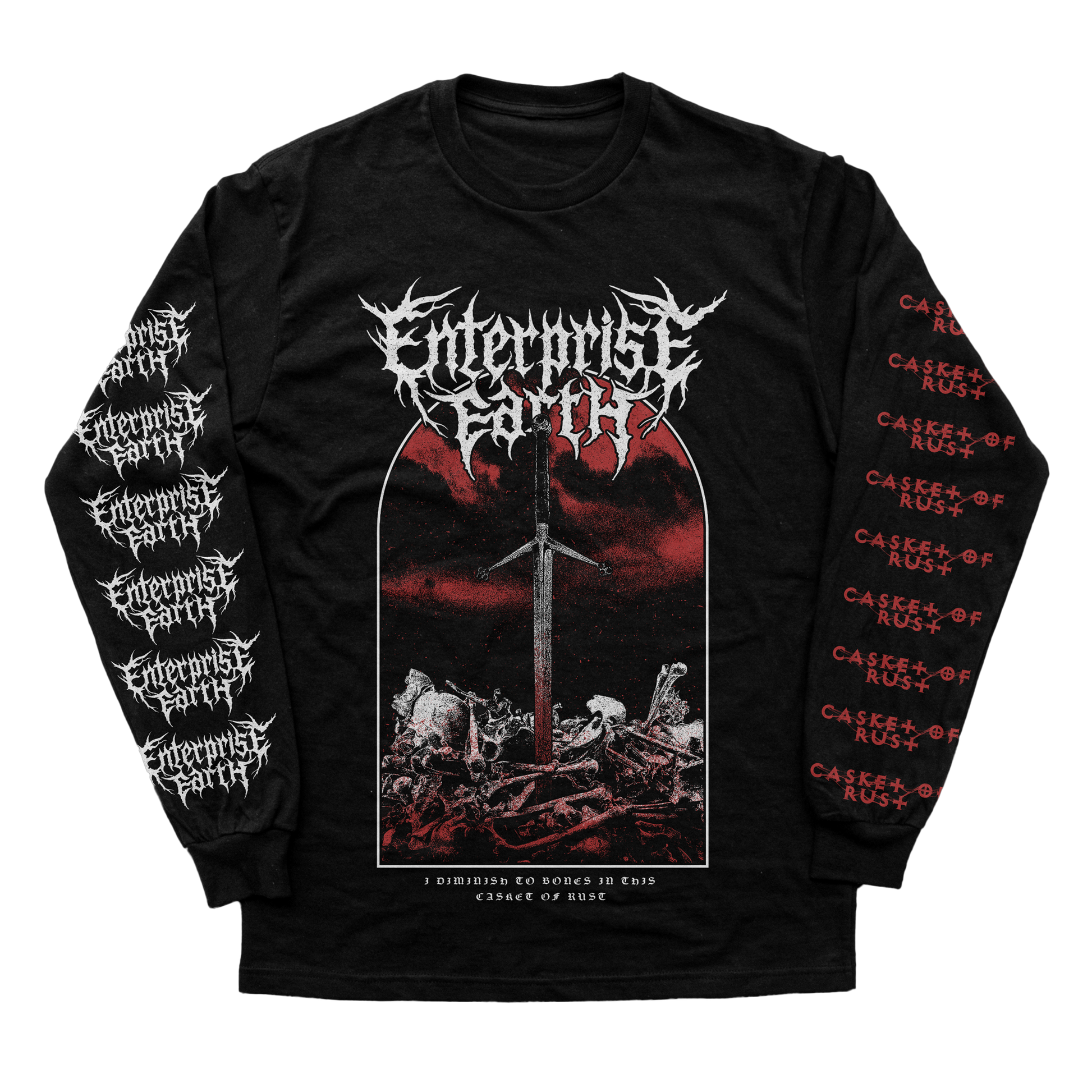 Enterprise Earth Casket of Rust Longsleeve Mens T Shirt