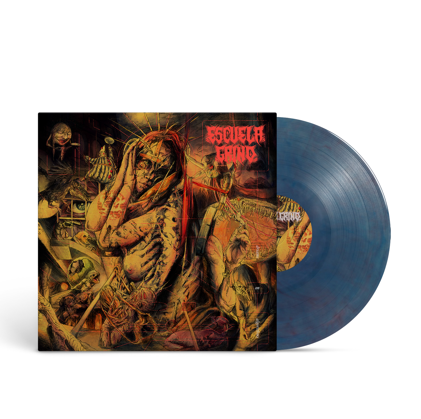 Escuela Grind - Dreams On Algorithms Midnight Oil Vinyl Record Vinyl Record