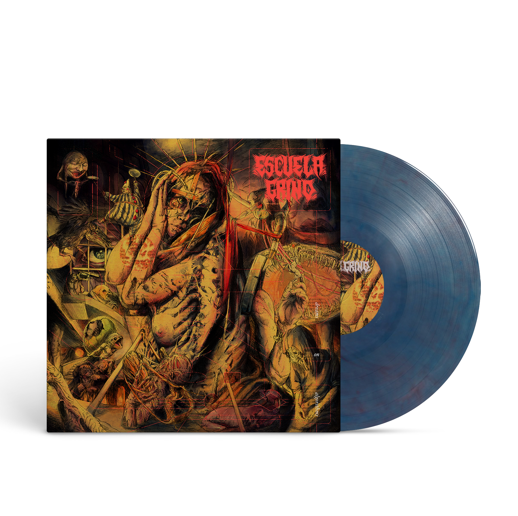 Escuela Grind - Dreams On Algorithms Midnight Oil Vinyl Record Vinyl Record
