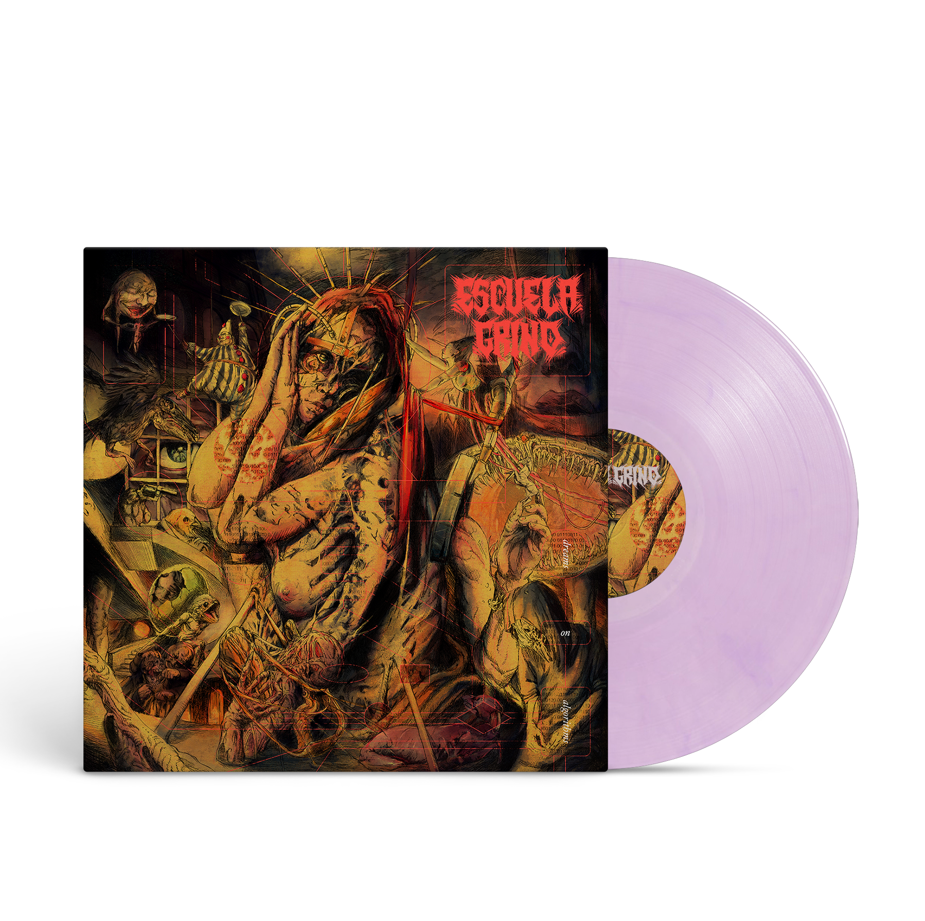 Escuela Grind - Dreams On Algorithms Orchid Vinyl Record Vinyl Record