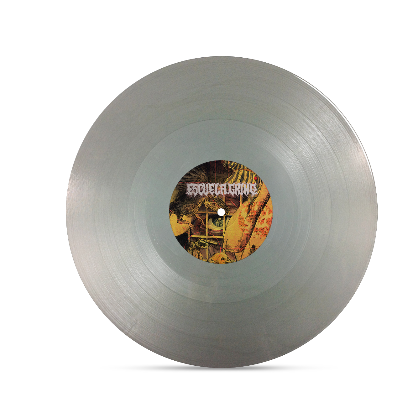 Escuela Grind - Dreams On Algorithms Metallic Silver Vinyl Record Vinyl Record