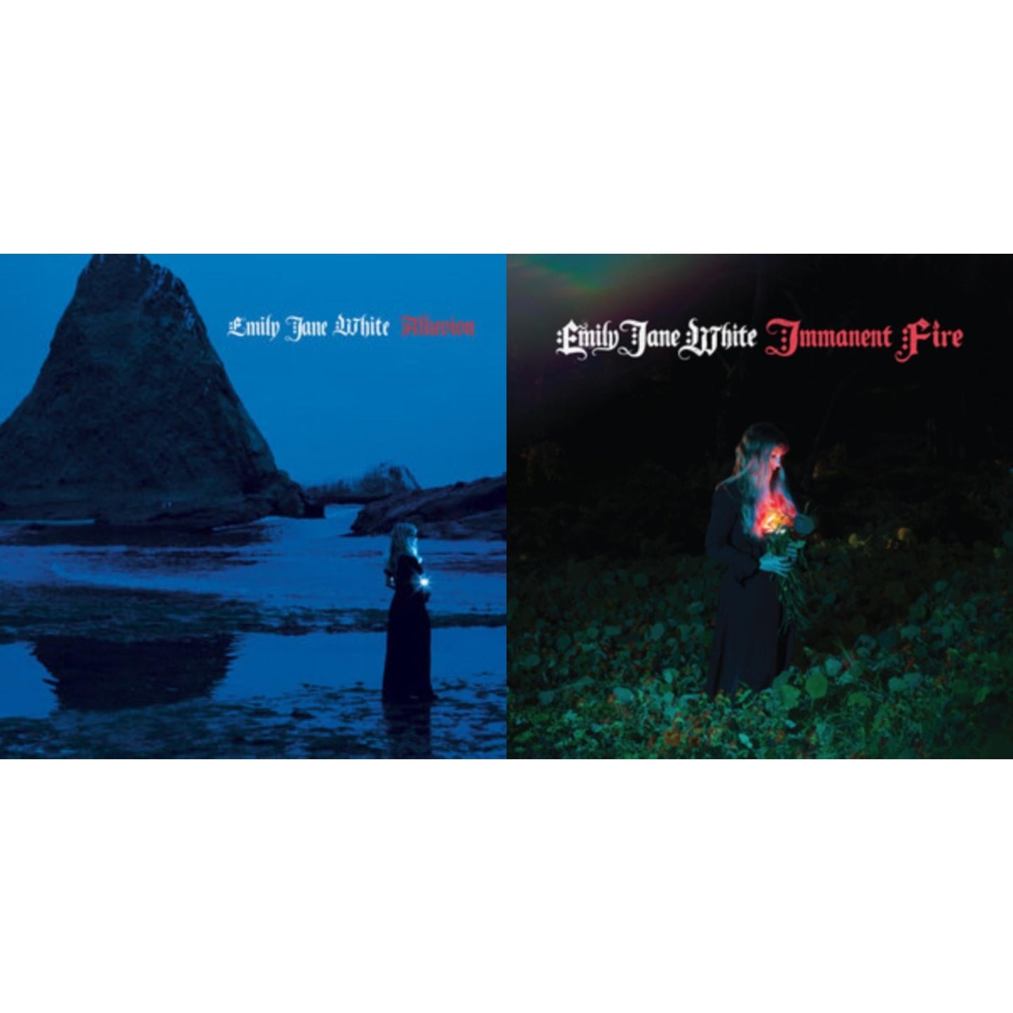 Emily Jane White - Immanent Fire & Alluvion - LP Vinyl Bundle
