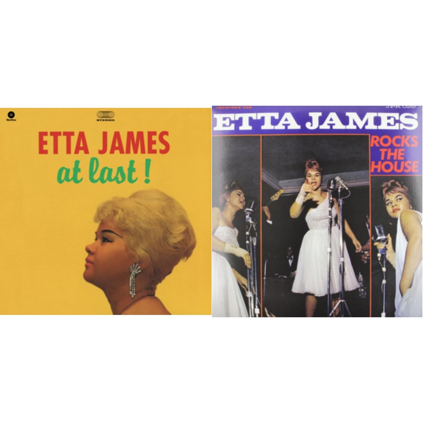 Etta James - Rocks The House (Colored LP Vinyl) & At Last
