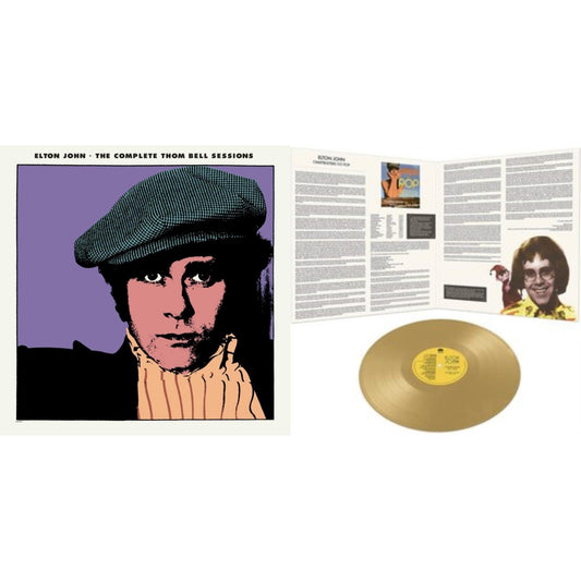 Elton John - Complete Thom Bell Sessions (Ep) (180G/Purple LP Vinyl) & Chartbusters Go Pop - Legendary Covers '69 / '70 (Gold LP Vinyl)