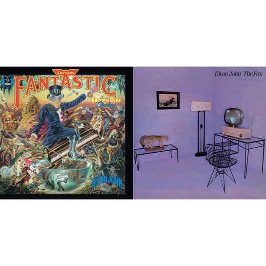 Elton John - Complete Thom Bell Sessions & Fox - LP Vinyl Bundle