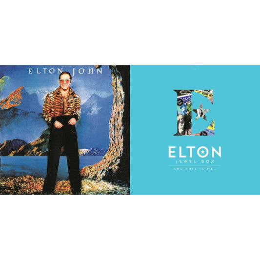 Elton John - Caribou (50Th Anniversary Edition/2LP/Blue Vinyl) & Jewel Box (2LP - And This Is Me)