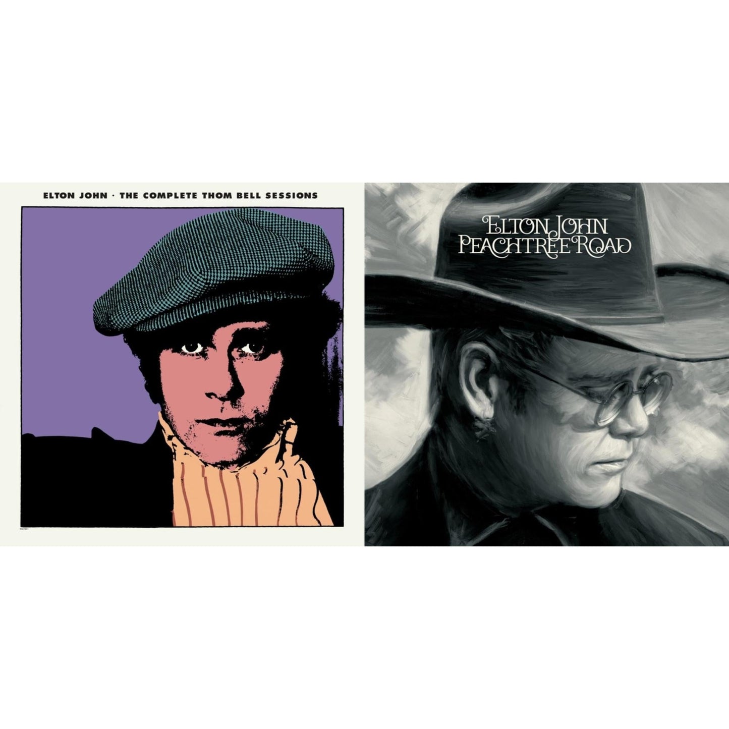 Elton John - Complete Thom Bell Sessions (Ep) (180G/Purple LP Vinyl) & Peachtree Road (2LP)