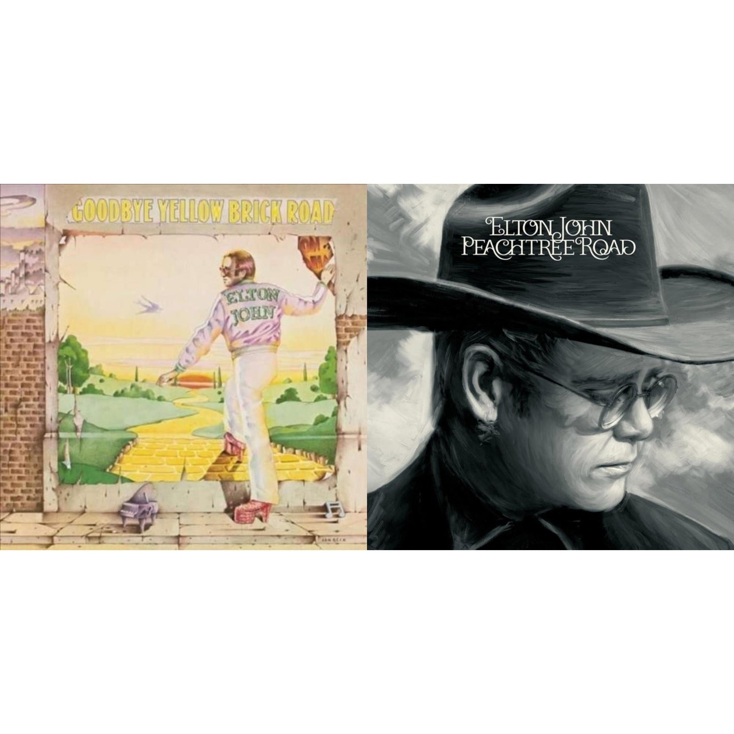 Elton John - Peachtree Road (2LP) & Goodbye Yellow Brick Road