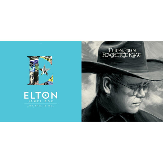 Elton John - Peachtree Road (2LP) & Jewel Box (2LP - And This Is Me)