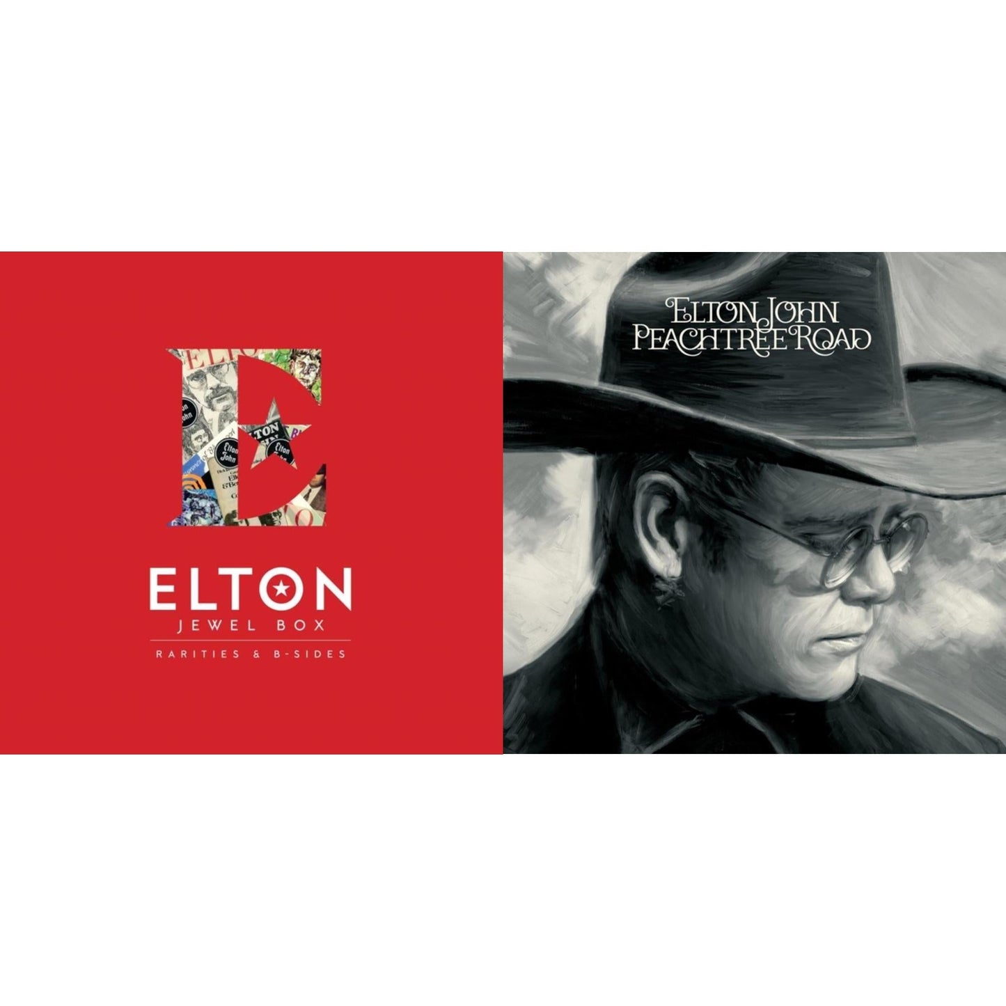 Elton John - Peachtree Road (2LP) & Jewel Box (3LP - Rarities & B-Sides)