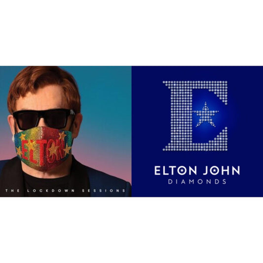 Elton John - Lockdown Sessions (Blue Vinyl/2LP) (X) & Diamonds (2LP)
