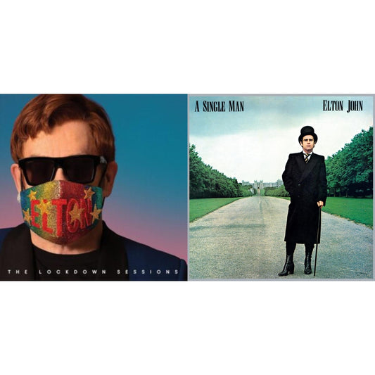Elton John - Lockdown Sessions (Blue Vinyl/2LP) (X) & Single Man