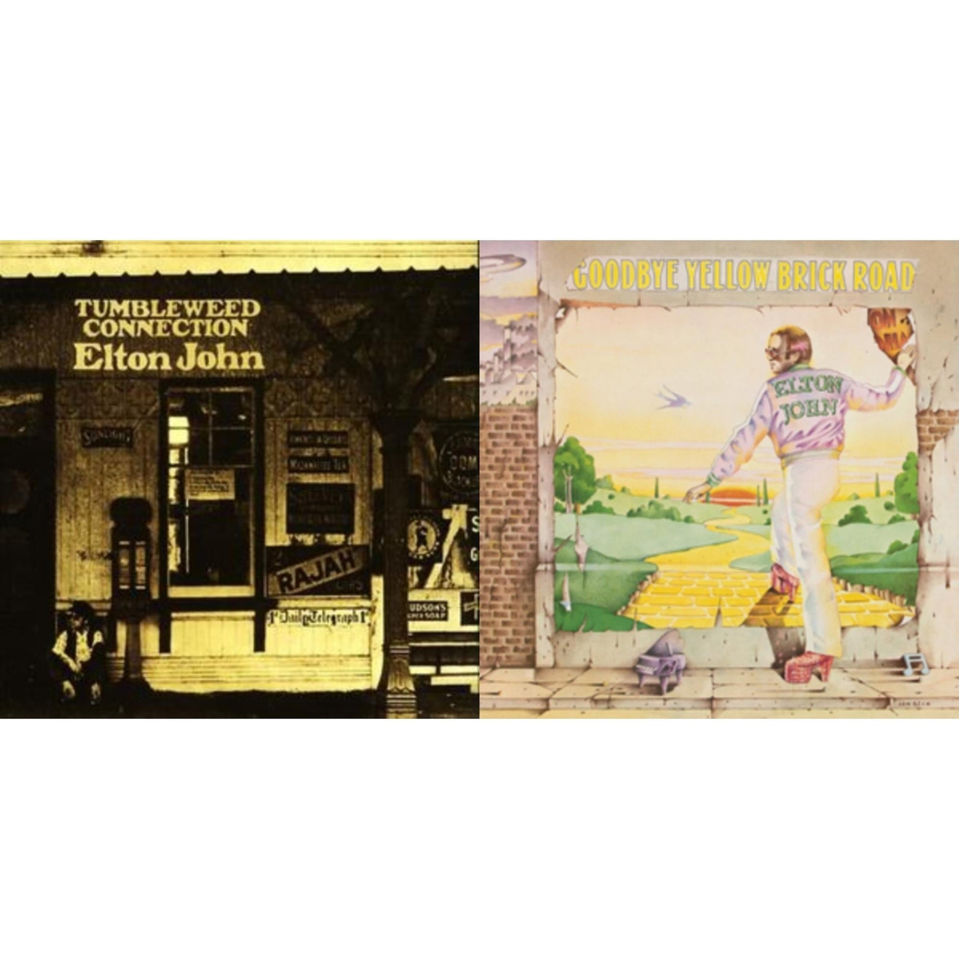 Elton John - Tumbleweed Connection & Goodbye Yellow Brick Road (Remastered) - CD Bundle