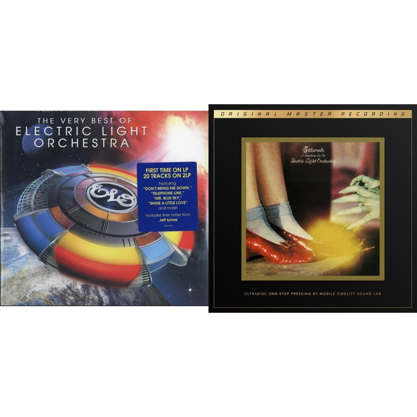 Electric Light Orchestra - Eldorado: A Symphony (2LP/180G/45RPM Supervinyl Ultradisc One-Step/Original Masters/Limited) & All Over The World: Very Best Of Electric Light Orchestra (2LP/150G/Gatefold)