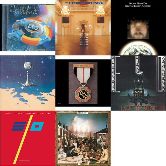 Electric Light Orchestra - Greatest Hits & All Over The World: Very Best Of & Secret Messages & Balance Of Power & No Answer & On The Third Day & Time & Face The Music - CD Bundle