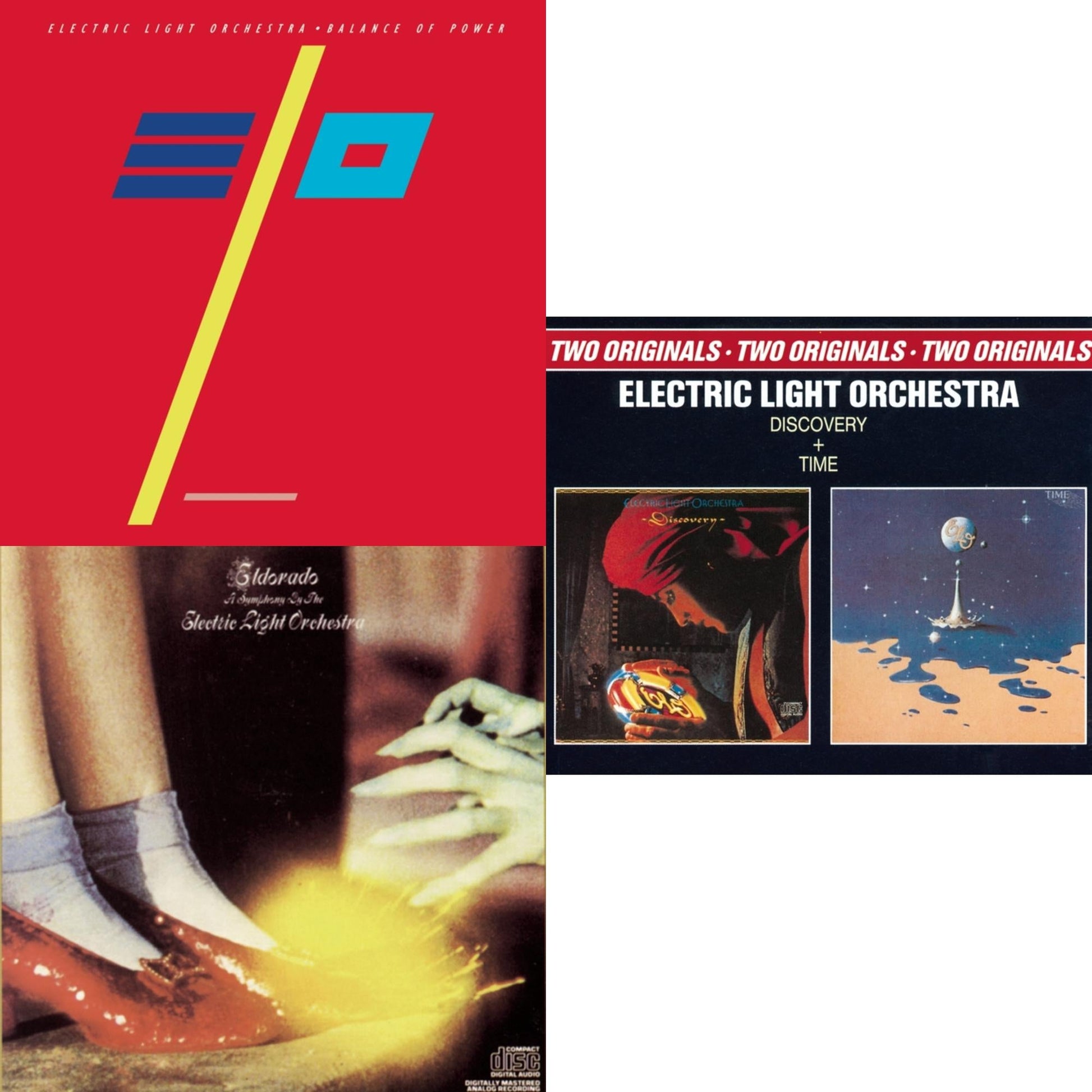 Electric Light Orchestra - Balance Of Power & Discovery & Eldorado - CD Bundle