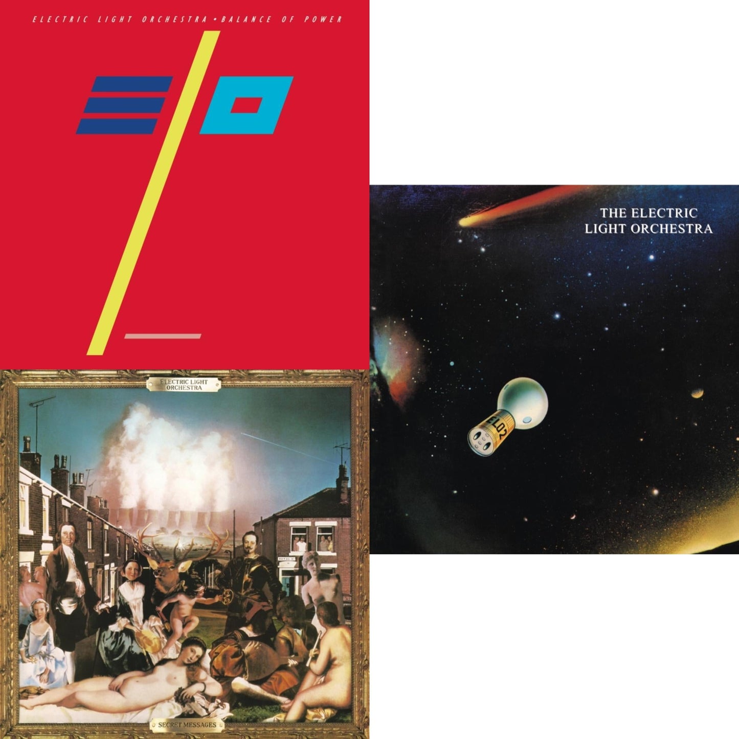Electric Light Orchestra - Secret Messages & Balance Of Power & Elo 2 - CD Bundle