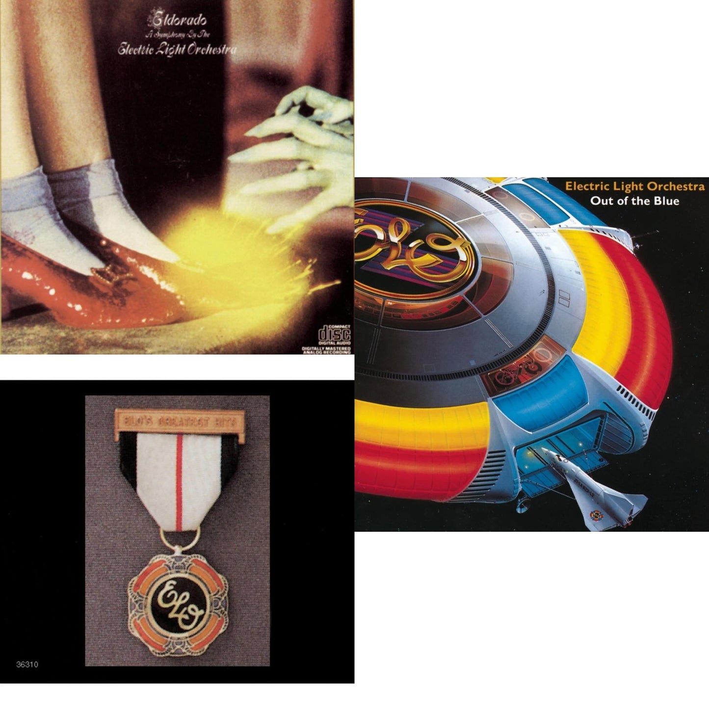 Electric Light Orchestra - Greatest Hits & Out Of The Blue & Eldorado - CD Bundle